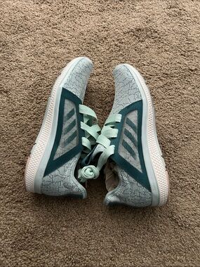 adidas Women's Light Teal and Teal Athletic Sneakers
